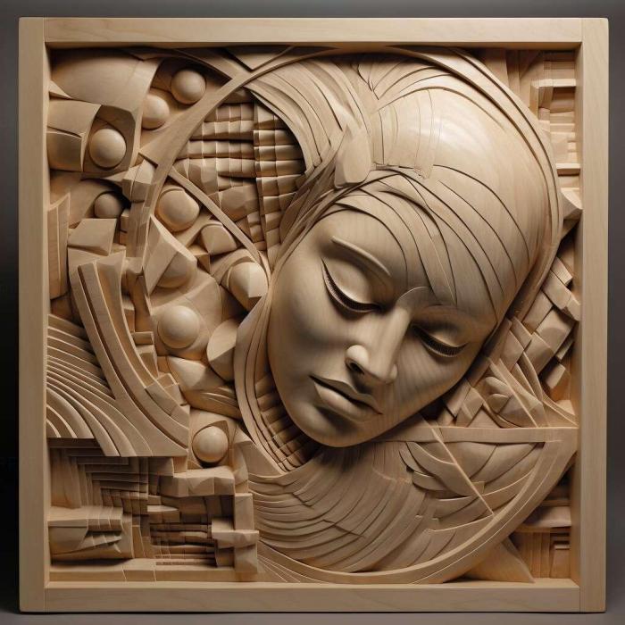 نموذج ثلاثي الأبعاد لآلة CNC 3D Art 